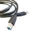 Stewart Connector SC-3ABK003F Superspeed USB 3.0 Cable Type A Male / B 08AH2138