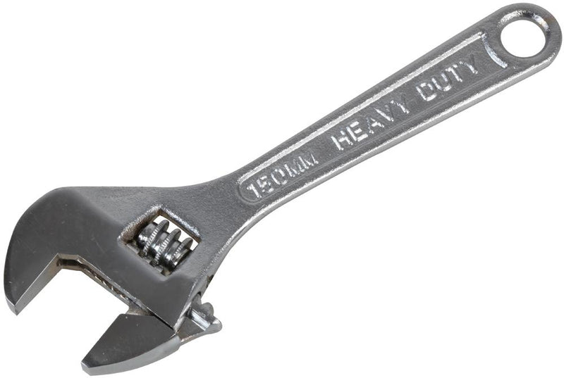 Duratool D03106 D03106 6" &amp; 8" Chrome Finish Adjustable Wrench Set 2 Piece