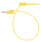 Pomona 3782-12-4 Test Lead Minigrabber Hook Clip 4mm Stackable Banana Plug 60 VDC 5 A Yellow 305 mm