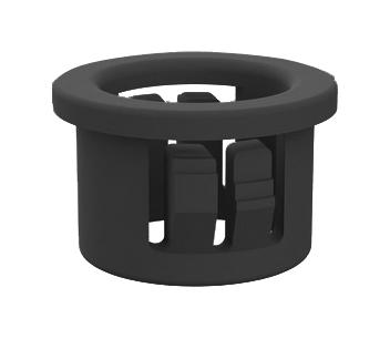 Essentra Components 22MP05627 22MP05627 Grommet Nylon 6 0.562" Black