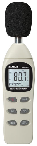 Extech Instruments 407730 Sound Level Meter 2000 Count LCD 40 dB 130 2 0.1