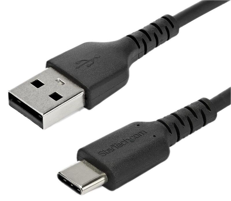 Startech RUSB2AC1MB USB Cable Type A Plug to C 1 m 3.28 ft 2.0 Black