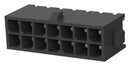 AMP - TE Connectivity 4-794630-4 Rectangular Connector Micro MATE-N-LOK Series 14 Contacts Header 3 mm Through Hole 2 Row