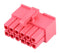 Molex 46992-1020 46992-1020 Connector Housing Red Mini-Fit Versa Color 46992 Receptacle 10 Ways 4.2 mm