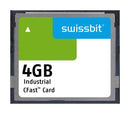 Swissbit SFCA004GH1AO4TO-I-DA-216-STD SFCA004GH1AO4TO-I-DA-216-STD Flash Memory Card SLC Cfast Industrial 4 GB F-800 Series