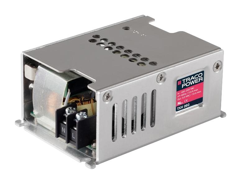 Traco Power TXH 060-124 TXH 060-124 AC/DC Enclosed Supply (PSU) ITE 1 Outputs 60 W 24 V 2.5 A