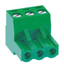 MULTICOMP MC000220 Pluggable Terminal Block, 7.62 mm, 6 Ways, 24 AWG, 14 AWG, Screw