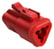 Amphenol SINE/TUCHEL AT06-3S-RED AT06-3S-RED Automotive Housing Plug 3POS 13A RED