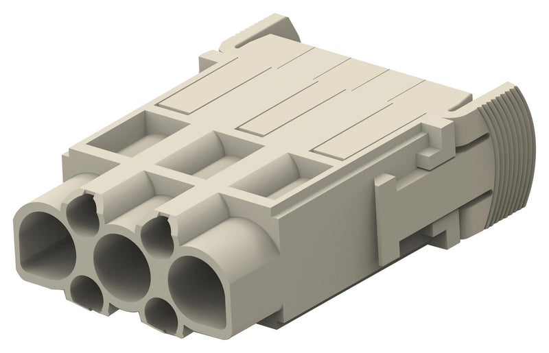 AMP - TE Connectivity T2111342101-000 Heavy Duty Connector HD Series Module 7 Contacts Plug Crimp Pin Not Supplied