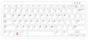 RASPBERRY-PI RPI-KEYB (US)-RED/WHITE Development Kit Accessory Official Raspberry Pi Keyboard Red/White US Layout Wired