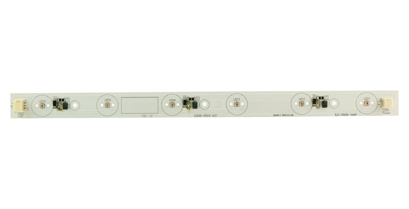 Intelligent LED Solutions ILS-ON06-ULWH-SD111. Module Oslon 80 6+ Strip Series Board + Cool White 6500 K 840 lm New