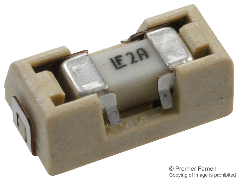 LITTELFUSE 0154002.DR FUSE BLOCK W/ 2A FUSE, FAST ACTING