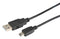 Multicomp PRO MP005210 MP005210 USB Cable Type A Plug to Mini B 3 m 9.8 ft 2.0 Black