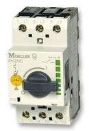 EATON MOELLER PKZM0-1.6 Thermal Magnetic Circuit Breaker, Motor Protection, xStart Series, 380 VAC, 250 VDC, 1.6 A, 3 Pole