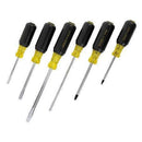 Stanley 66-565 6 Piece Vinyl Grip Screwdriver Set 32T0660