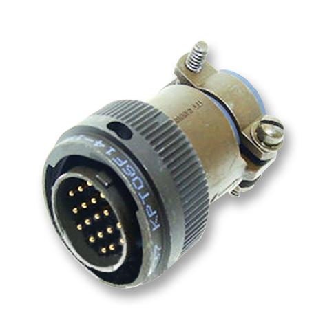 ITT Cannon KPT06F14-19PL/G KPT06F14-19PL/G Circular Connector KPT Straight Plug 19 Contacts Solder Pin Bayonet 14-19