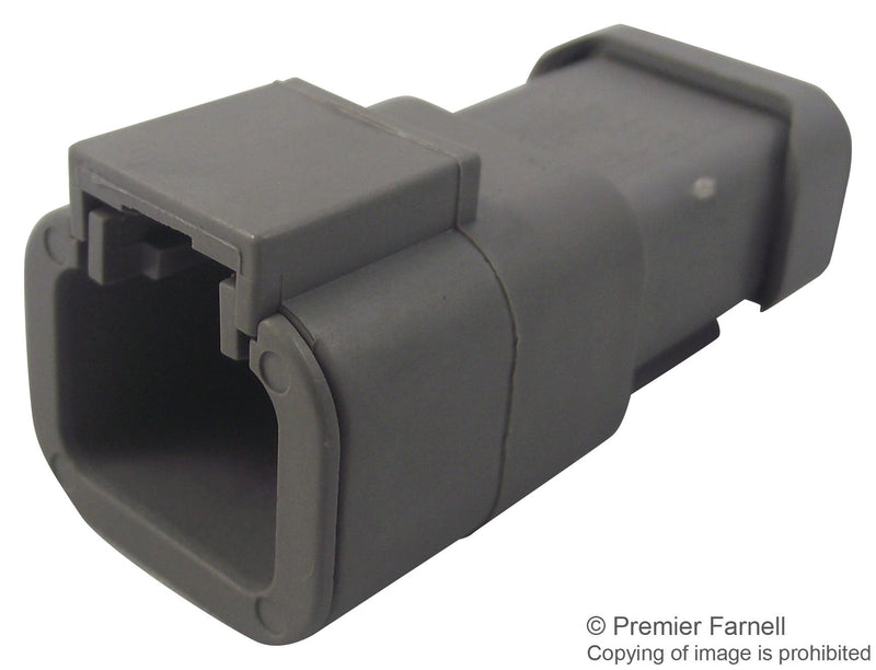 Deutsch - TE Connectivity DTP04-2P-E003 Automotive Connector Housing IP68 DTP Receptacle 2 Ways Series Pin Contacts