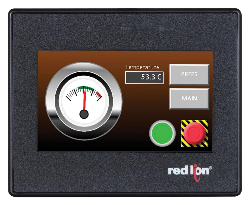 RED Lion Controls CR10000400000210 HMI Panel 4.3IN 480 X 272 Pixels