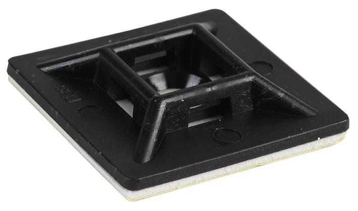 Concordia Technologies ACTB28B Cable Tie Base Black 28x28mm Pack of 100