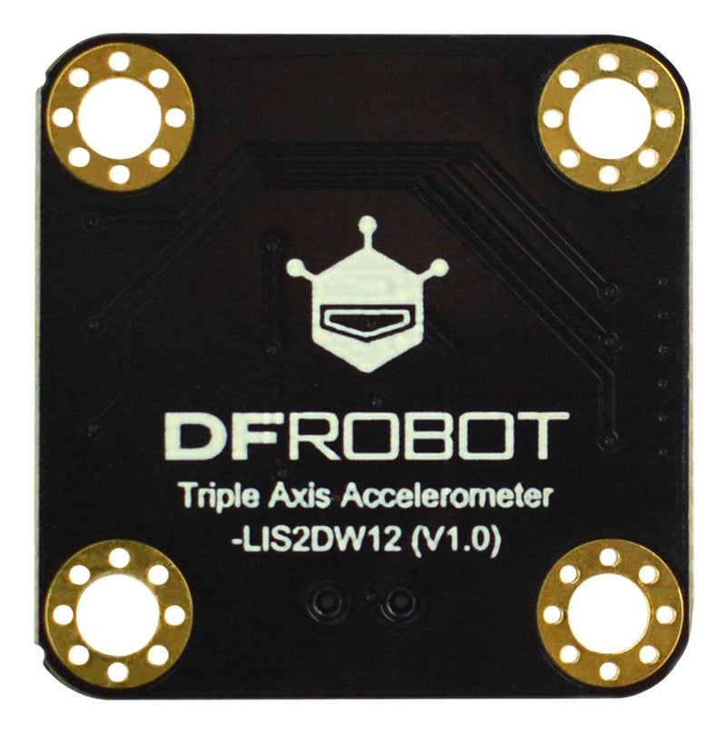 Dfrobot SEN0409 SEN0409 Accelerometer Board Gravity Triple Axis I2C LIS2DW12 Arduino &Acirc;&plusmn;2g / &Acirc;&plusmn;4g/ &Acirc;&plusmn;8g &Acirc;&plusmn;16g New