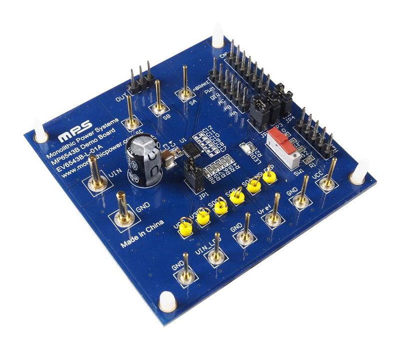 Monolithic Power Systems (MPS) EV6543B-L-01A EV6543B-L-01A Evaluation Board MP6543BGL 3-Phase Bldc Driver Motor