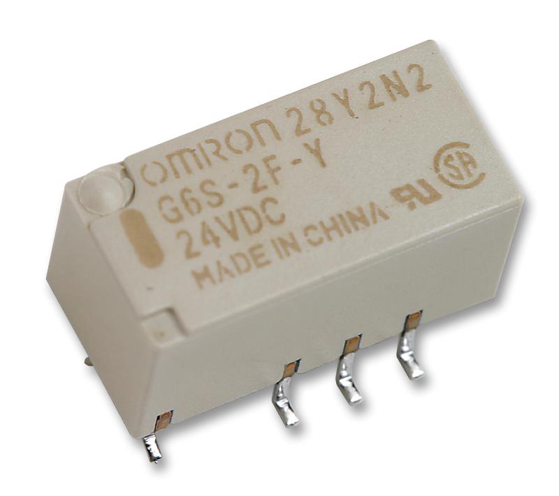 Omron G6S-2F-TR DC4.5 BY OMZ Signal Relay 4.5 VDC Dpdt 2 A G6S Series Surface Mount Non Latching