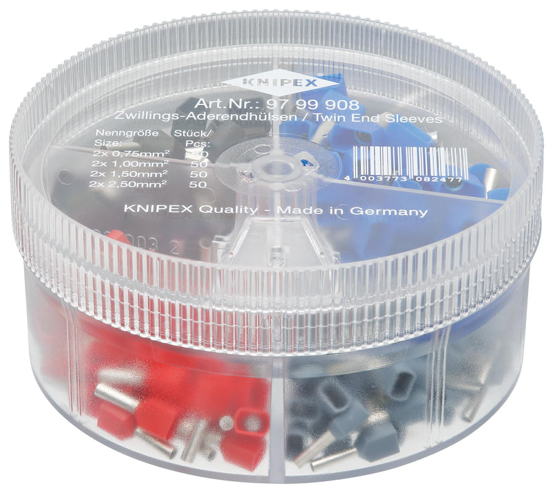 Knipex 97 99 908 Connector Kit Terminals & Splices