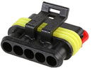 AMP - TE Connectivity 282089-1 282089-1 Connector Housing Superseal 1.5 Plug 5 Ways 6 mm Socket Contacts