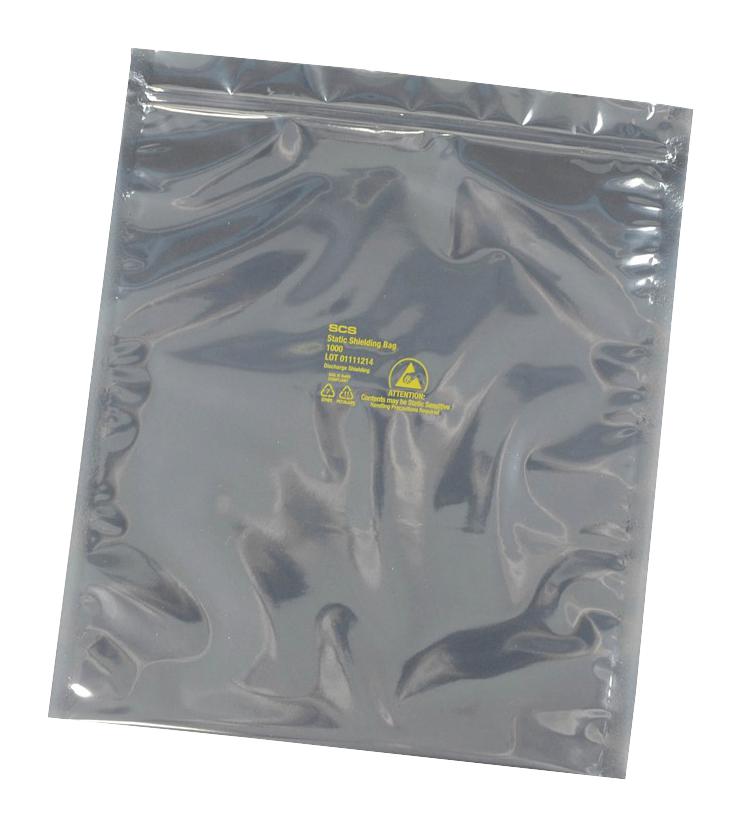 SCS 30046 Anti Static Bag Shielding (Metal-In) 6 &quot; 152 mm 4 102 76.2 &micro;m