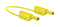 Staubli 28.0124-200-24 Banana Test Lead PVC 4mm Stackable Plug Shrouded