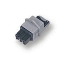 HIRSCHMANN STAKEI3N Rectangular Power Connector, Panel Mount, Screw, Receptacle, 3 Contacts, Socket