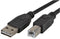 PRO Signal PSG91251 PSG91251 USB Cable Type A Plug to B 1 m 3.28 ft 2.0 Black