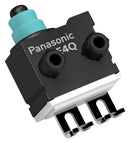 Panasonic ASQM17B20-A ASQM17B20-A Microswitch Miniature Pin Plunger SPST-NC Fork 50 mA 16 V