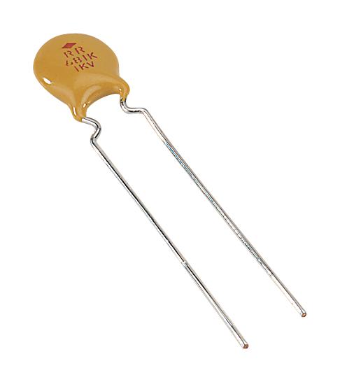 Vishay H222K33X7RL63J5R Ceramic Disc Capacitor 2200 pF 500 V &plusmn; 10% X7R 5 mm Radial Leaded