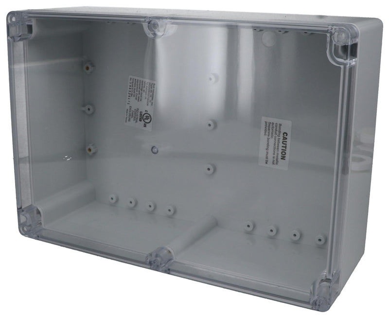 BUD Industries PN-1335-AC PN-1335-AC Enclosure Wall Mount PC GREY/CLEAR