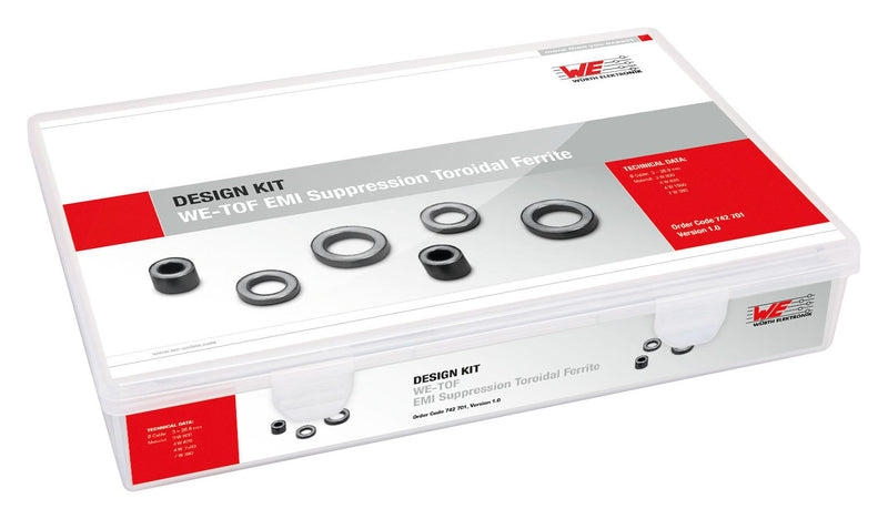 Wurth Elektronik 742701 Design KIT EMI Supp Toroidal Ferrite