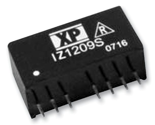 XP Power IZ1205SA IZ1205SA Isolated Through Hole DC/DC Converter Regulated ITE 2:1 3 W 1 Output 5 V 600 mA