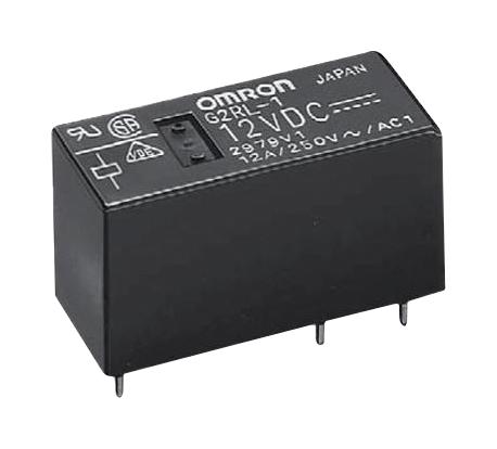 Omron Electronic Components G2RL-1-HA DC5. Power Relay Spdt 5VDC 12A THT