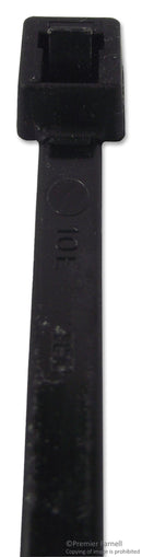 HELLERMANNTYTON RELK2M.NB3P Cable Tie, Nylon 6.6 (Polyamide 6.6), Black, 250 mm, 4.6 mm, 65 mm, 50 lb