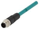 TE Connectivity TAD1413A201-250 TAD1413A201-250 Sensor Cable D-Code M12 Plug Free End 4 Positions 25 m 82 ft