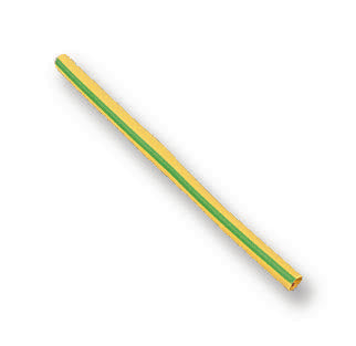 Multicomp PRO 13715 Heat Shrink Tubing Flame Retardant 2:1 0.374 " 9.5 mm Green Yellow 328 ft 100 m