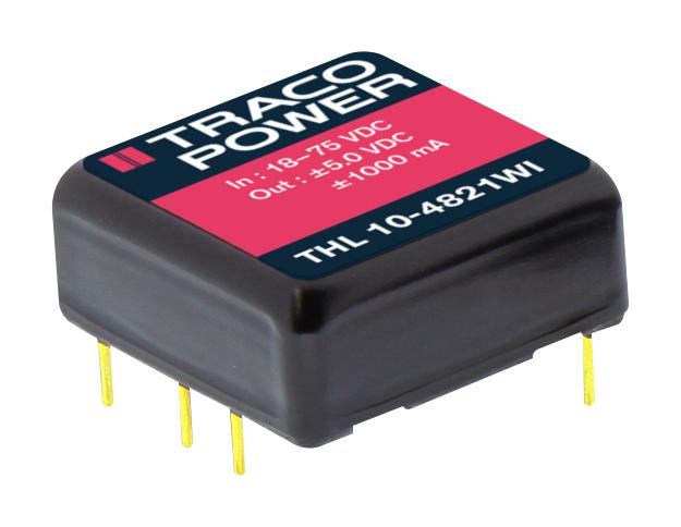 Tracopower THL 10-2411WI Isolated Board Mount DC/DC Converter 1 Output 10 W 5.1 V 2 A