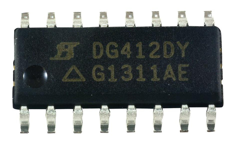 Vishay DG412DY-E3 Analog Switch Quad Spst SOIC-16