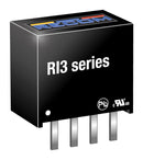 Recom Power RI3-1515S Isolated Through Hole DC/DC Converter ITE 3 W 1 Output 15 V 200 mA