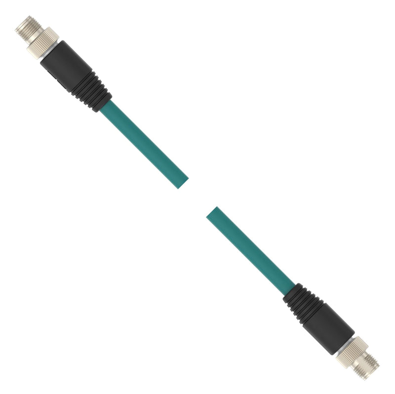 TE Connectivity TAX3872A202-005. TAX3872A202-005. Sensor Cord 8P M12 PLUG-M12 Plug 5M