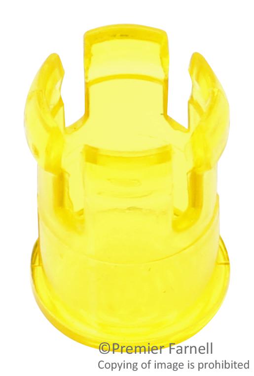 Multicomp CLB300YTP + SPC125 CLB300YTP SPC125 LED Lens Yellow 7.11 mm Dome PC (Polycarbonate)