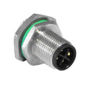 Bulgin Limited PXMBNI12RPM04TFLM16001 PXMBNI12RPM04TFLM16001 Sensor Cable M12 Plug Free End 4 Positions 100 mm 3.9 " PXM