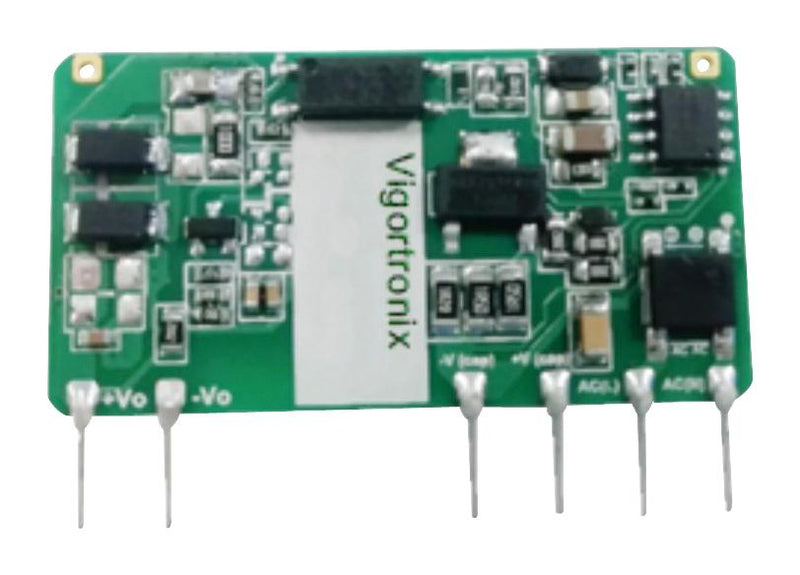 Vigortronix VTX-215-015-009 AC/DC PCB Mount Power Supply (PSU) Class II SIP ITE Household &amp; Transformers 1 Output 15 W