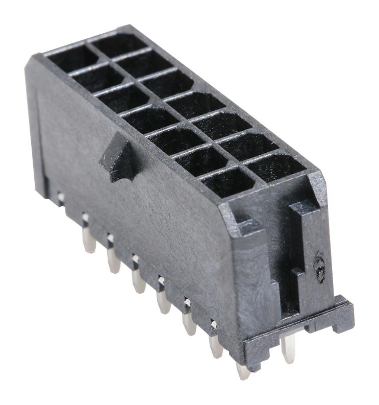 Molex 43045-1428 Wire-To-Board Connector 3 mm 14 Contacts Header Micro-Fit 3.0 43045 Series Through Hole