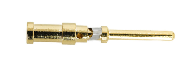 Multicomp PRO MP007605 MP007605 Circular Connector Contact 10A MP SY SP Contacts Pin Crimp 22 AWG 26